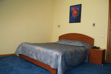 Стандарт+ 2-местный 1-комнатный в Коттедже с французской кроватью, (не мансардный)